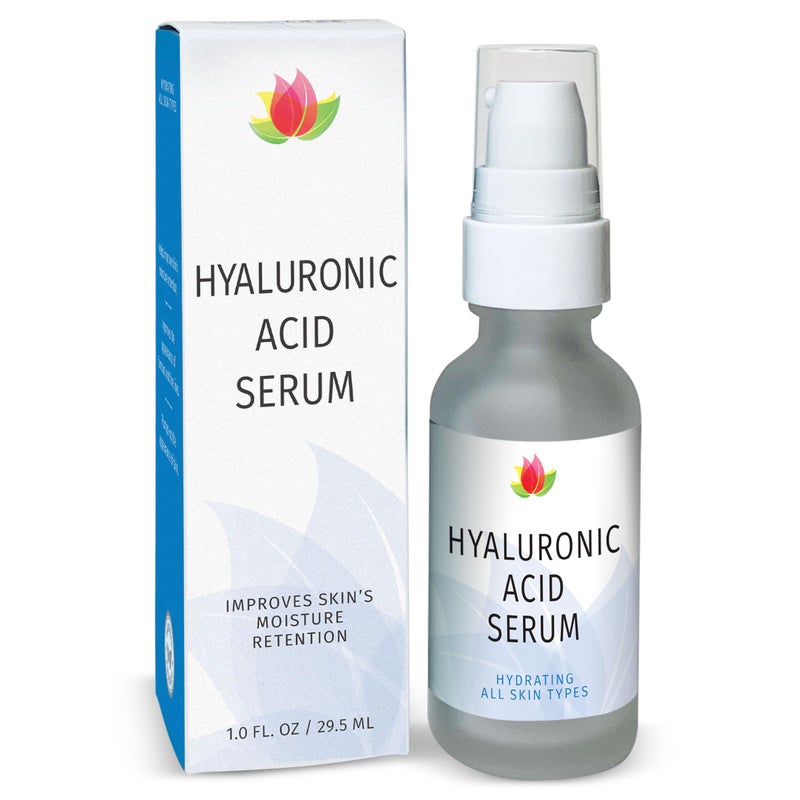 Reviva Labs Hyaluronic Acid Serum for Face and Neck - Moisturizing, Nourishing, and Hydrating Serum Acido Hialuronico - Face Serum for Women, 1 Fl Oz - Image 1