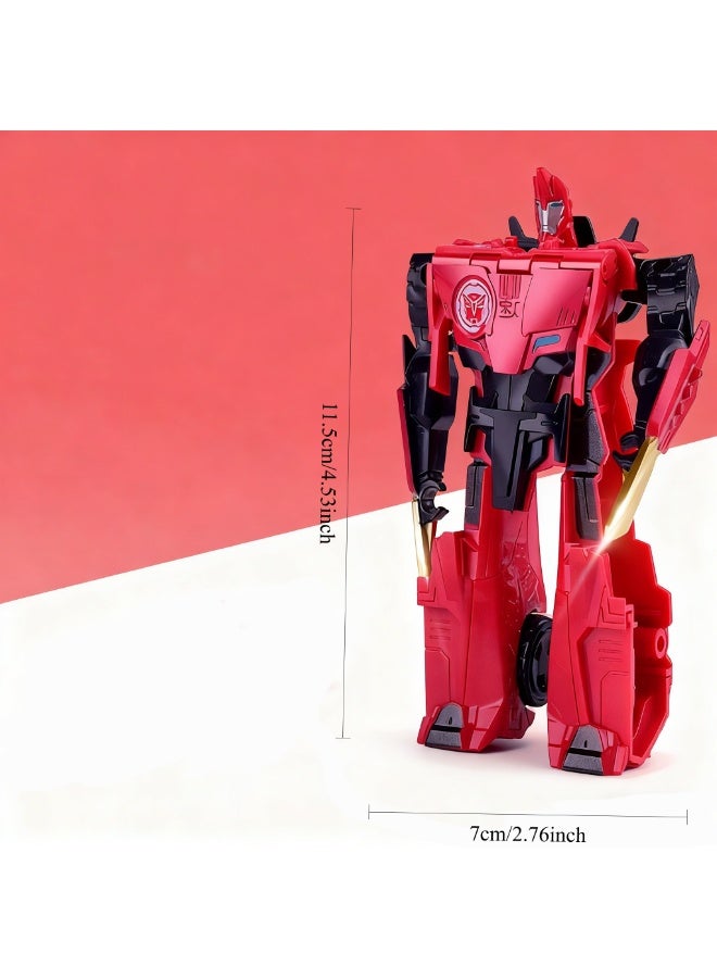 لعبة سيارة خطوة واحدة تشوه سيارة الروبوت - Image 2