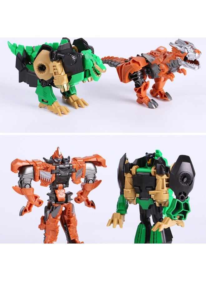 لعبة سيارة خطوة واحدة تشوه سيارة الروبوت - Image 4