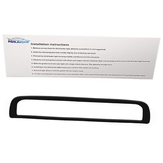 3Rd Third Brake Light Gasket Seal Compatible With 20142018 Chevy Silverado 1500 Gmc Sierra 2500Hd 3500Hd High Mount Stop Lamp Assembly Singlesided Adhesive