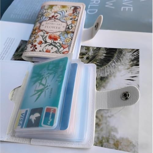 YUISI Card Holder for Women, PU Leather Wallets, Elegant and Versatile Card Wallet, Card Sleeve, Card Case, Card Pouch for Effortless Organization - Image 5