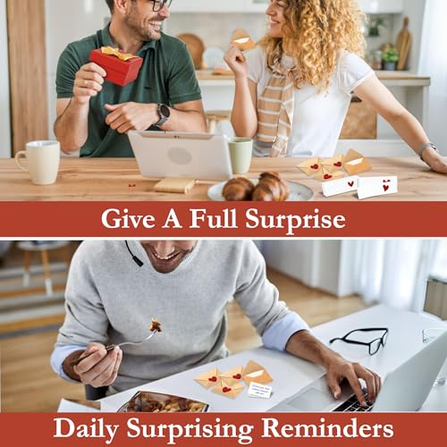 STOFINITY 60 Blank Note Cards And Envelopes - Mini Envelopes With Blank Cards, Tiny Valentines Day Card, Little Love Notes For Him, Her, Wife, Husband - Cute Birthday, Christmas Gifts For Girlfriend Boyfriend - Image 3