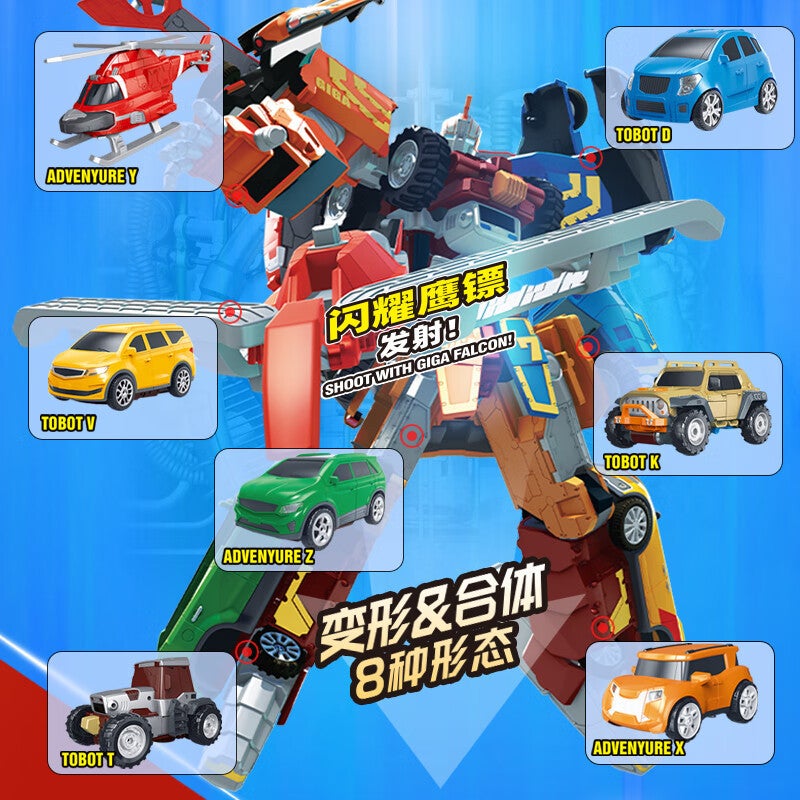 Tobot Galaxy Detective Transformable Robot Action Figure - Image 4
