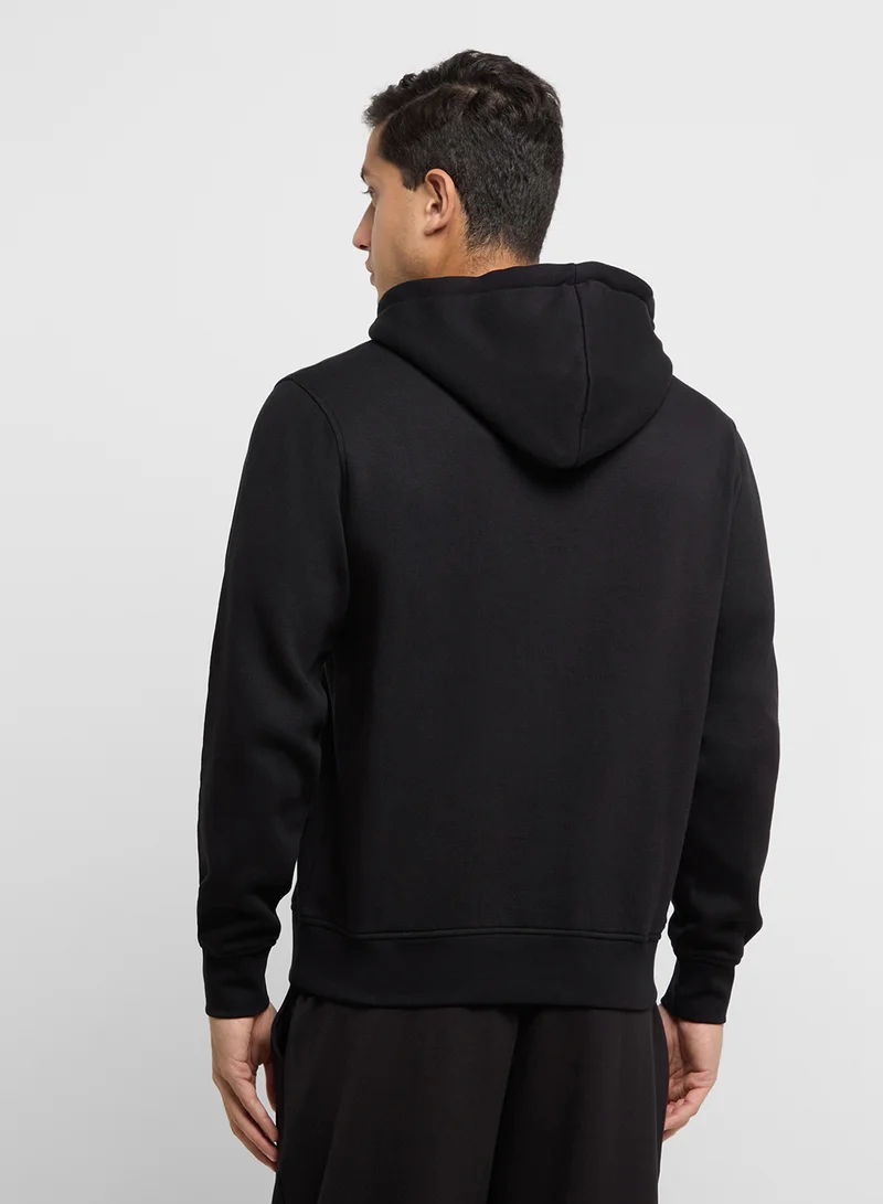 JACK & JONES Jorvesterbro Logo Print  Drawstring Hoodie
