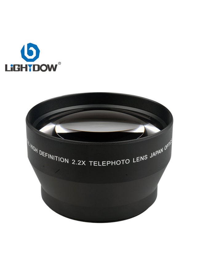 Generic Direct Sales For Canon Nikon Sony Micro Single SLR Camera 2.2X Teleconverter 67MM Multiplier-Color:67mm  - Image 1