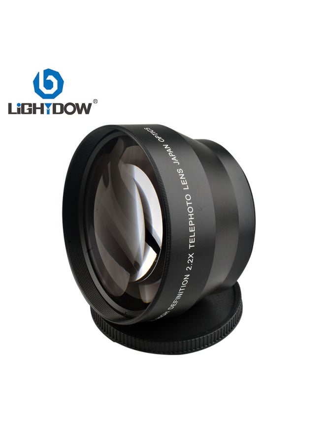 Generic Direct Sales For Canon Nikon Sony Micro Single SLR Camera 2.2X Teleconverter 67MM Multiplier-Color:67mm  - Image 2