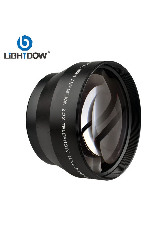 Generic Direct Sales For Canon Nikon Sony Micro Single SLR Camera 2.2X Teleconverter 67MM Multiplier-Color:67mm  - Image 4