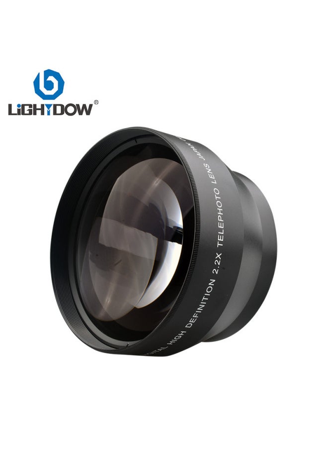 Generic Direct Sales For Canon Nikon Sony Micro Single SLR Camera 2.2X Teleconverter 67MM Multiplier-Color:67mm  - Image 3