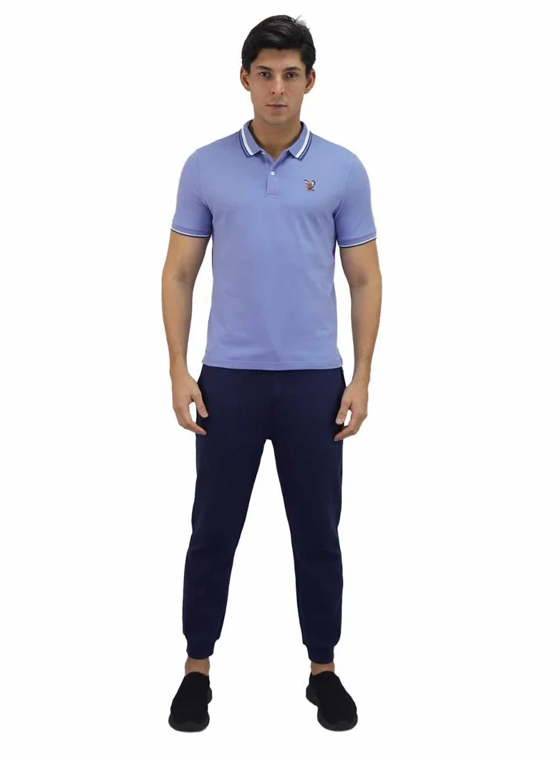 جيوردانو Men's Eagle Polo - Blue