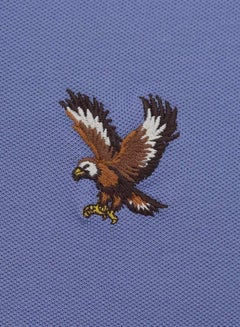 GIORDANO Men's Eagle Polo - Blue  - Image 5