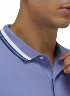 GIORDANO Men's Eagle Polo - Blue  - Image 3