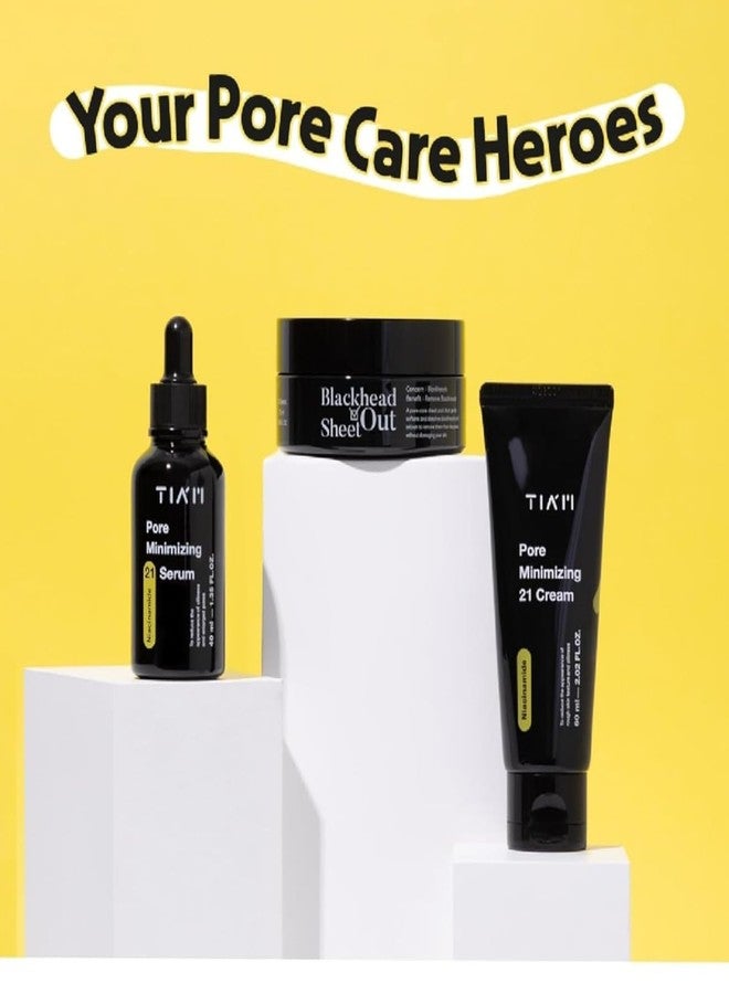 تيام سيروم الوجه الكوري TIAM لتصغير المسام 21 (40 مل) للبشرة الدهنية والمعرضة لحب الشباب | سيروم يحتوي على 21% نياسيناميد وزنك لشد المسام، والتحكم في حب الشباب، وتحسين البشرة | سيروم لإشراقة البشرة للرجال والنساء - Image 5