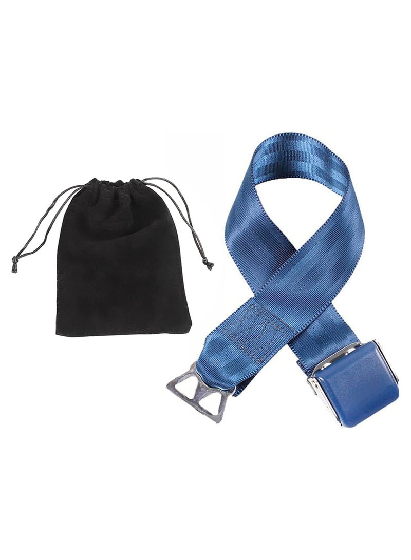 SYOSI Airplane Seat Belt Extender Seatbelt Extension Adjustable Airplane Seatbelt Extender for Adults Universal, Fits ALL airlines Plane Seatbelt Extender Airplane for American Southwest airlines  - Image 1