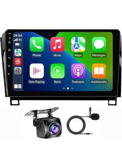 Vierex Fit Toyota Tundra Car Stereo Android Screen Toyota Tundra 2007-2013 Sequoia 2008-2018 With Apple Carplay Android Auto Wireless WiFi DSP AHD Camera Included (4+32GB Carplay)  - Image 1