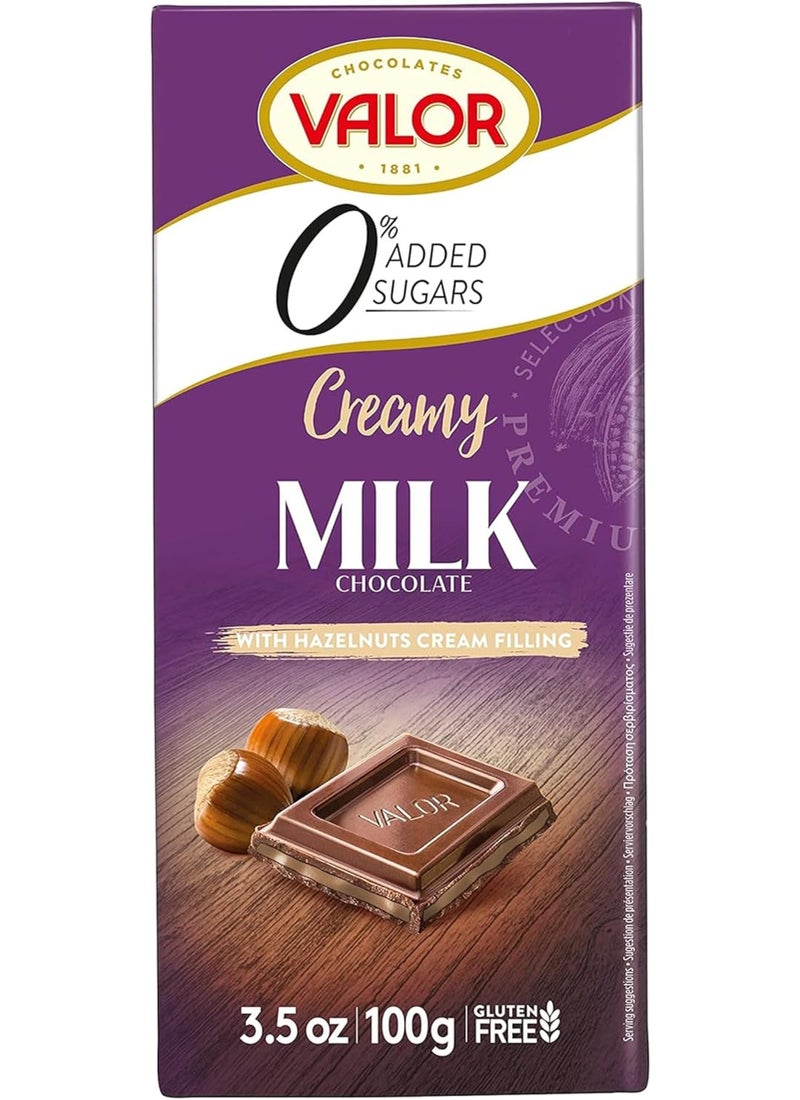 No Sugar Added Milk Chocolate Hazelnut