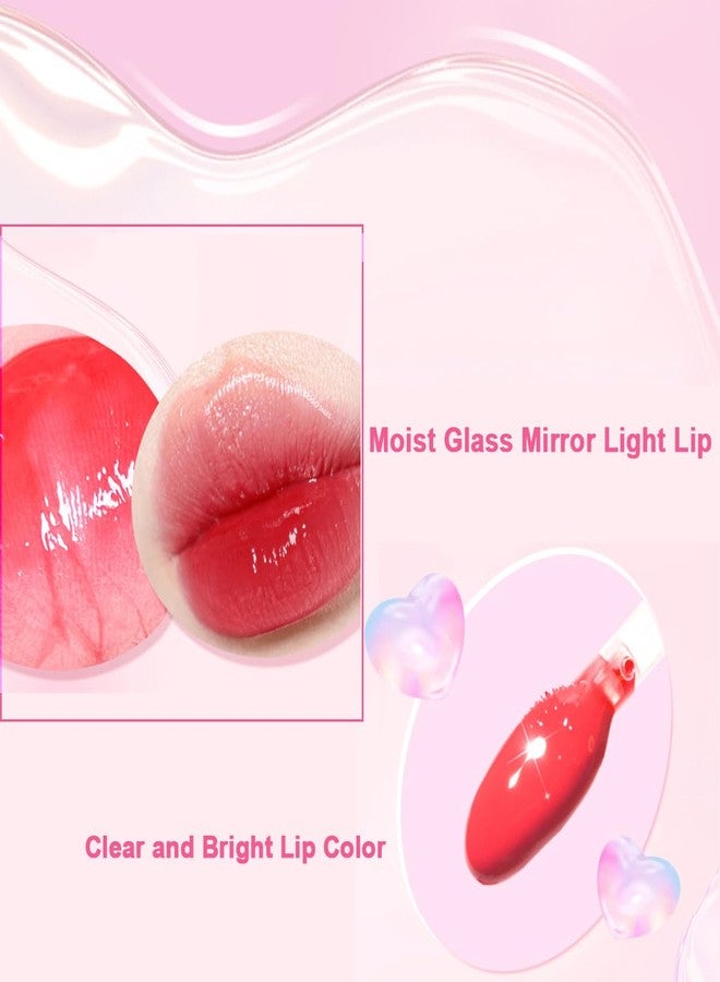 teerova 6 Colors Lip Oil, Hydrating Tinted Plumping Lip Gloss, Shiny Glow Non-sticky Nourishing Lip Care Oil - Image 4