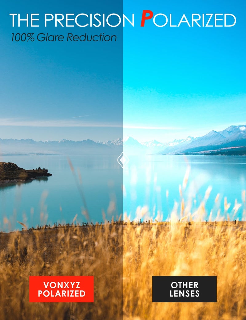 Vonxyz Lenses Replacement for Oakley Flak 2.0 OO9295 Sunglass - Stealth Black Polarized - Image 5