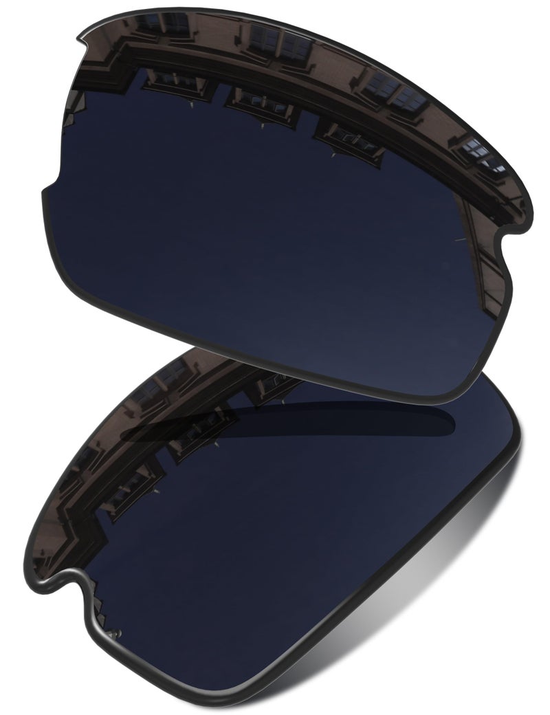 Vonxyz Lenses Replacement for Oakley Flak 2.0 OO9295 Sunglass - Stealth Black Polarized - Image 1