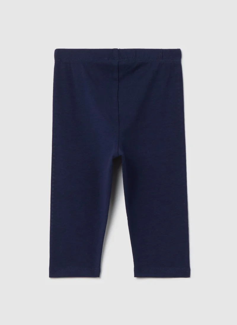 او في اس OVS Three-Quarter Leggings With Diamantã©S