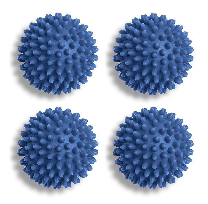 Whitmor Dryer Balls - Eco Friendly Fabric Softener Alternative (Set of 4),Blue - Image 1