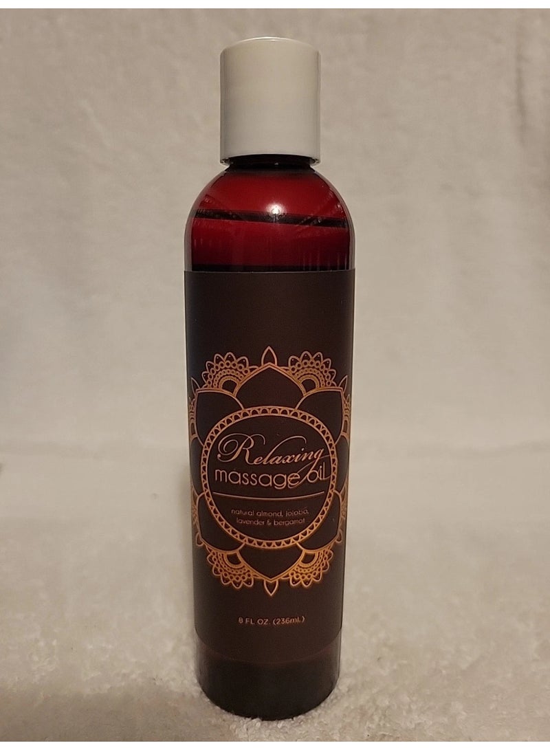 Honeydew Relaxing Massage Oil 8oz – Natural Almond & Jojoba Oils with Lavender and Bergamot – Soothing Aromatherapy - Image 2
