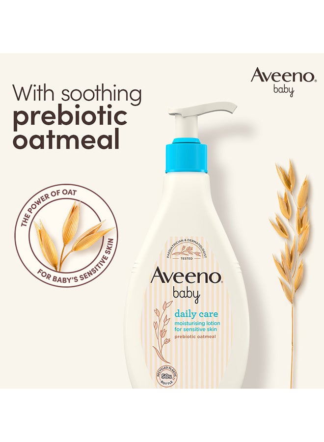 Aveeno Baby Daily Care Intense Nourishment Moisturising Lotion with Natural Colloidal Oatmeal and Oat Essence, Ideal for Very Dry Skin, Soothing and Hydrating Formula for Delicate Baby Skin 250ml - Image 3