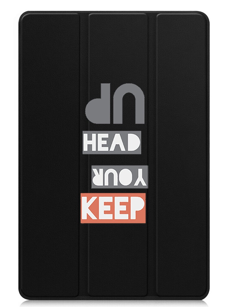 Theodor Protective Flip Case For Xiaomi Pad 7 & Xiaomi Pad 7 Pro With Trifold Stand Auto Wake Sleep Shockproof Cover - Keep your head up - Image 1