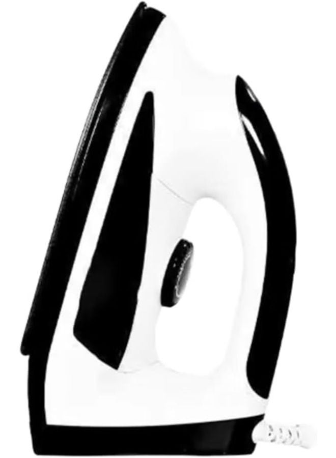 Black & White Dry Iron, 1300W, White and Black, DI-1300 - Image 2