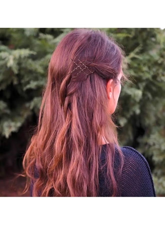 Bobby Pins Brown, 200-Count Hair Pins With Store Box, Great for All Hair Types(2.2 Inch) - Image 3