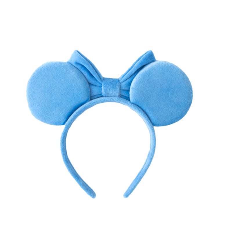 KARETT Pearl Mouse Ears Bow Headbands, Sparkle Mouse Ears Headband Glitter Hair Band for Party Princess Decoration - Image 2