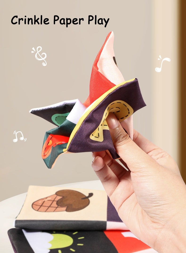 Hihonor Baby Tissue Box Toy, Carrot Pulling Sensory Toy, Busy Toy, Crinkle Paper Soft Tissues, Fine Motor Early Learning, for Babies Toddlers - Image 5