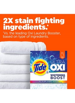 Tide Ultra Oxi Whitening Boost, All in One Laundry Booster, Color Safe Whitening, Stain and Odor Fighter, 66 Loads, 57 oz  - Image 5