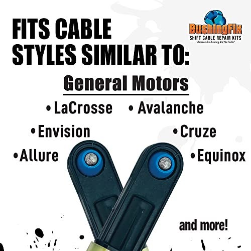 BushingFix.com BushingFix IM1KIT1 - Transmission Shift Cable Bushing Repair Kit - Automatic Transmission Linkage Repair Kit, Transmission Repair Kit, Shifter Cable Bushing Fix, Shift Linkage Bushing Replacement - Image 5