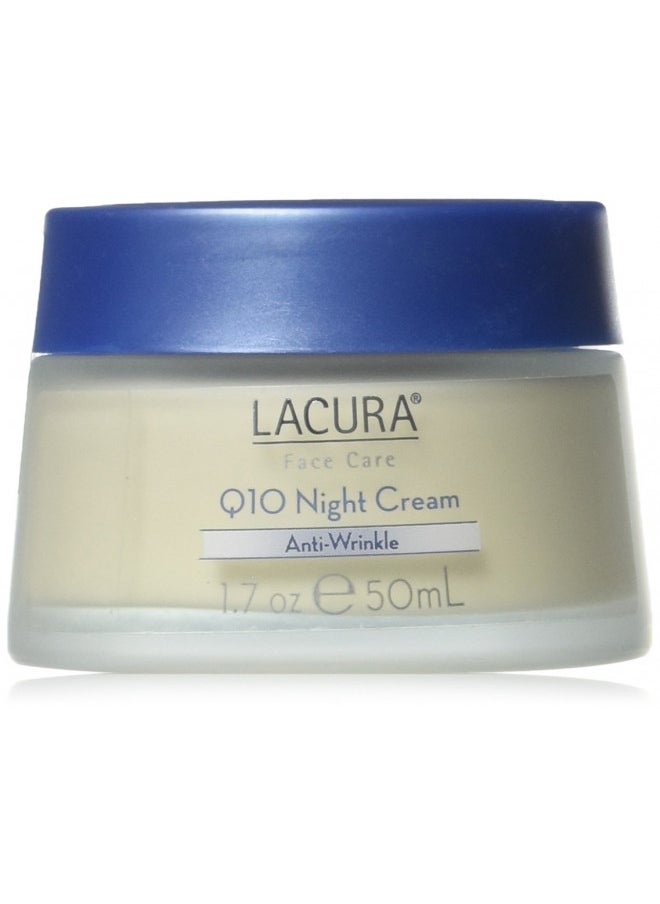 superkrit - LaCura Q10 NIGHT FACE CREAM Anti-Wrinkle 1.7 oz. by Chom - Image 1