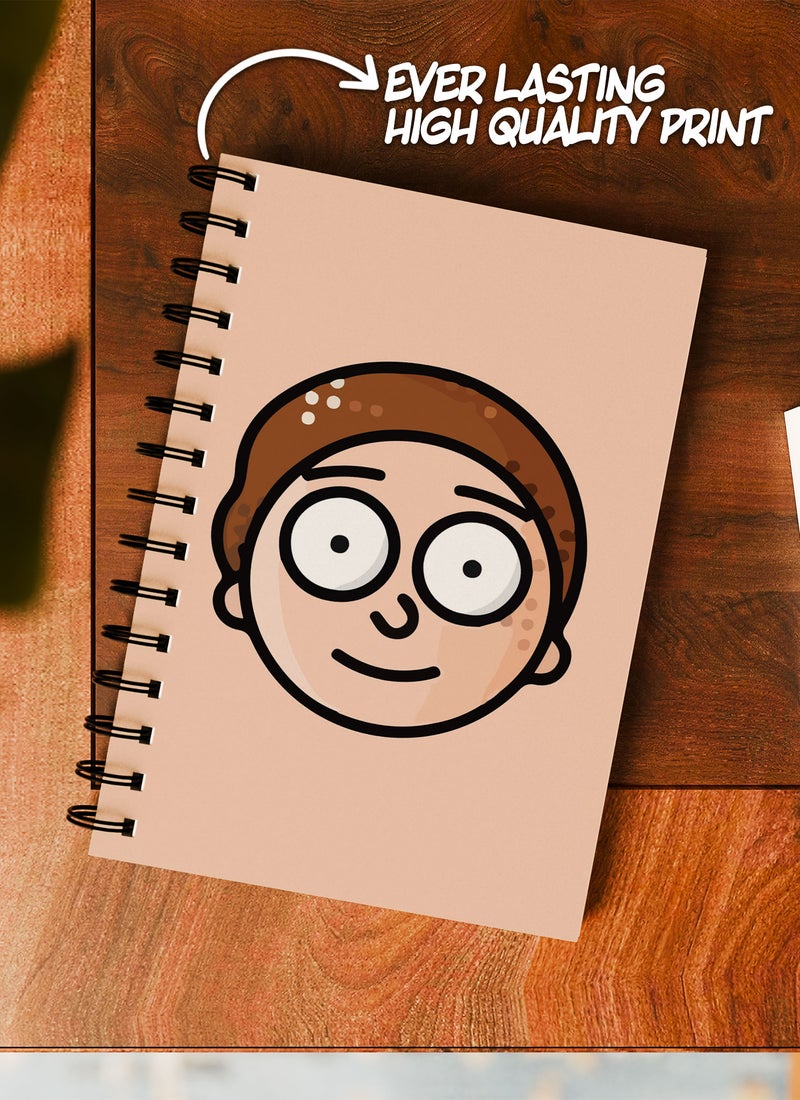 LOUD UNIVERSE Wirebound Spiral Notebook Rick And Morty Icon Style Lined Writing Journal - Image 2