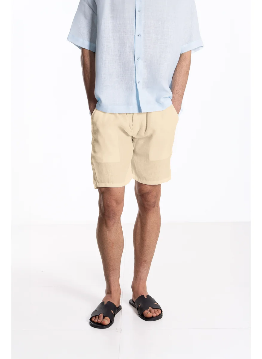 شايبس LINEN BLEND SHORTS