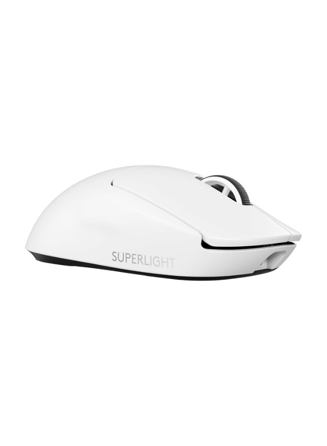 Logitech G PRO X SUPERLIGHT 2 LIGHTSPEED Wireless Gaming Mouse, Lightweight, LIGHTFORCE Hybrid Switches, HERO 2 Sensor, 32,000 DPI, 5 Programmable Buttons, USB-C Charging, PC & Mac - White - Image 1
