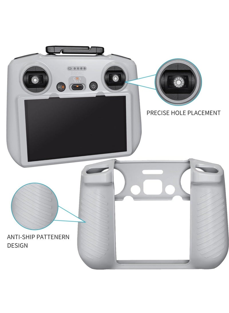 Captaintech Silicone Protective Cover Sleeve for DJI Air 3/Mini 4 Pro RC 2 Remote Controller - Protective Case Compatible with DJI Air 3 or Mini 4 Pro RC 2 Controller Accessories - Image 4