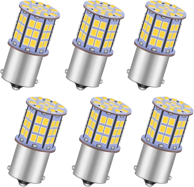 GRV BA15S LED Bulb Pack of 6 - Warm White - Image 1