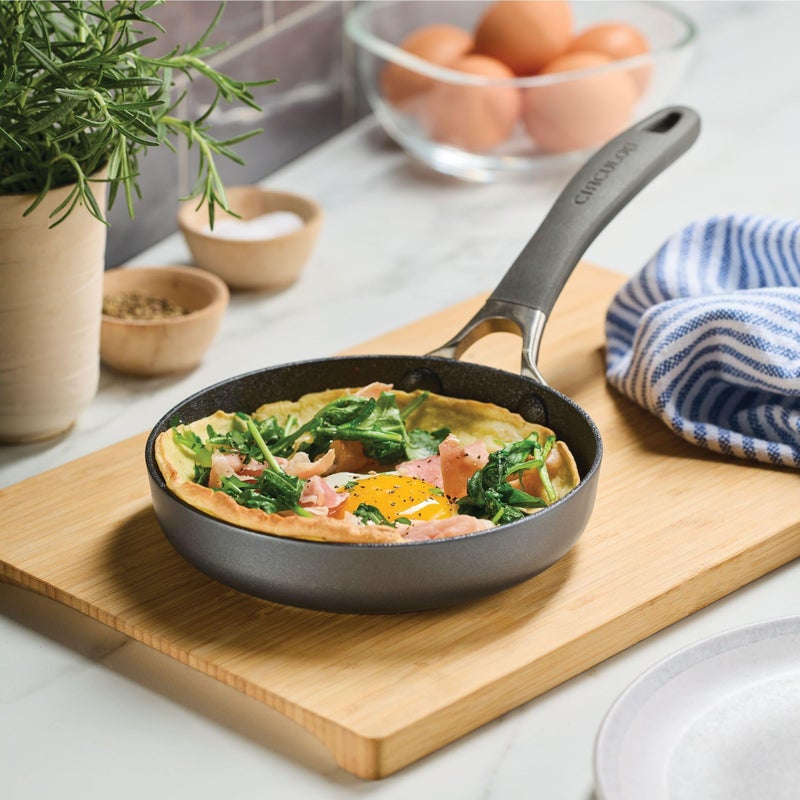 Circulon A1 Series with ScratchDefense Technology Nonstick Induction, Mini Frying Pan/Skillet, Metal Utensil Safe, 6.25 Inch Open Fry Pan - Graphite - Image 4