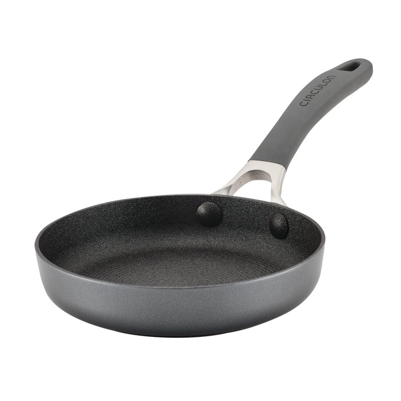 Circulon A1 Series with ScratchDefense Technology Nonstick Induction, Mini Frying Pan/Skillet, Metal Utensil Safe, 6.25 Inch Open Fry Pan - Graphite - Image 1
