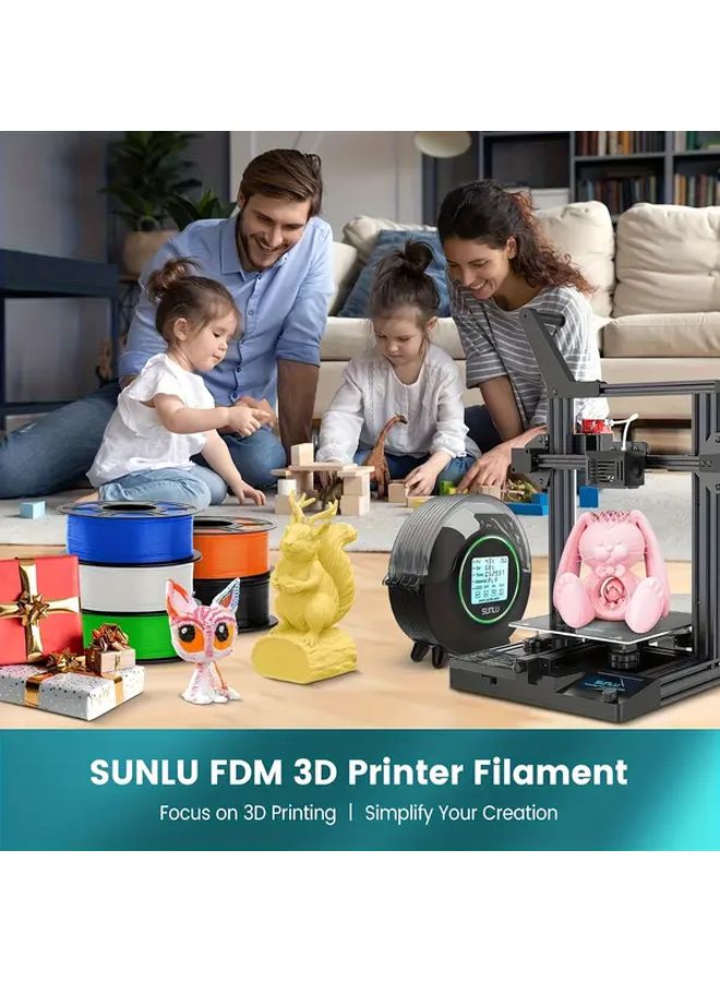 1kg Black PLA 3D Printer Filament 1 75mm FDM Printing Material For Monoprice Creality Prusa - Image 5