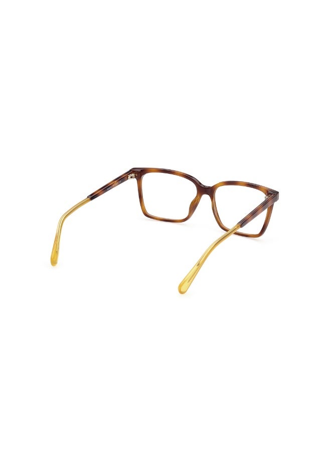 ماكس اند كو نظارة طبية بشكل مستطيل للنساء بأذرع بلاستيكية MO5052  مقاس 53 - دارك هافانا - Image 5