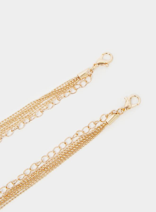 Styli Styli Layered Chain Bra Straps  - Image 3