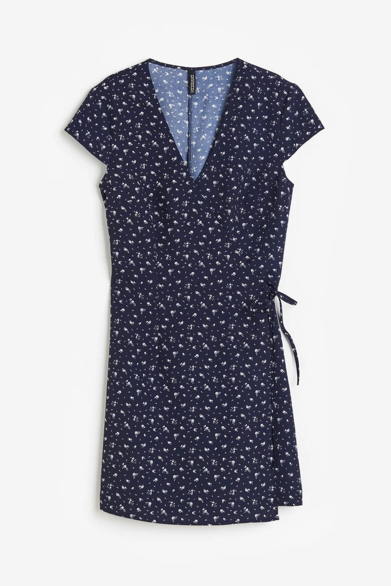 H&M Crêpe Wrap Dress