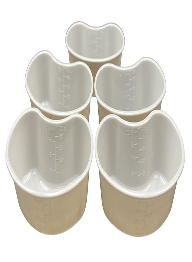 Comfort Axis Emesis Basin - 500 CC Kidney Shaped Grey Emesis Basin with Graduations (Pack of 5) - Image 3