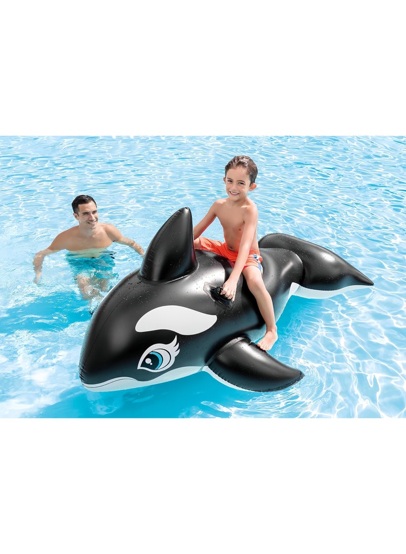 Generic Children's inflatable swimming mounts | Outdoor inflatable swimming tools | Playful floating bed swimming equipment  - Image 4