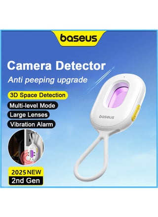 Baseus Heyo Series II Infrared Camera Detector - Mini Travel Home Hidden Camera Finder, Anti-Theft, Dual Detection Modes, Portable LED Flashlight - White - pzsku/Z7ECF5C6870DE127B246AZ/45/_/1739416532/7cdb821d-485b-456d-82bf-7f32a6661721