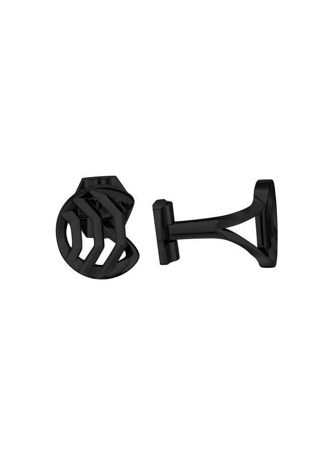 مكلارين أزرار أكمام بتصميم فتحات سوداء