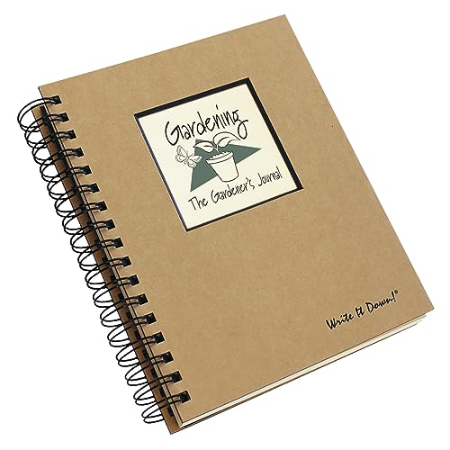 Write it Down series by Journals Unlimited, Guided Journal, Gardening, The Gardener's Journal, Full-size 7.5"x 9", Kraft Hard Cover, Made in USA - Image 3